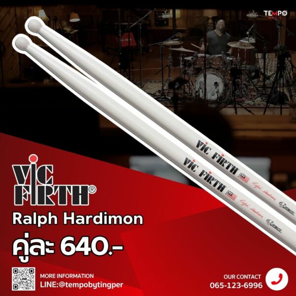 ไม้กลอง Marching Vic Firth Ralph Hardimon