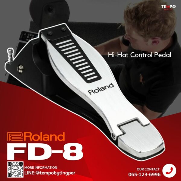 แป้นไฮแฮทไฟฟ้า Roland HiHat FD8