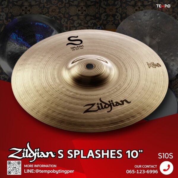 ฉาบ Splash Zildjian S 10"