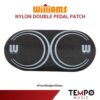 เป้ากระเดื่องคู่ Williams Nylon Double Pedal Patch