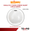 หนังกลองทอม Williams W1xSC Drumhead แบบใสชั้นเดียว