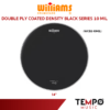 หนังกลองสแนร์ Williams WCB2 Snare Drumhead หนัง 2 ชั้น หนา 10 Mil ผิวสากสีดำ
