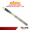 ไม้กลอง Williams 5A5 Standard Drumsticks ผลิตจาก American Hickory