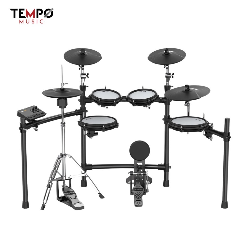 nux-dm-310h-electronic-drums.jpg กลองไฟฟ้า NUX DM-310H Electronic Drums ชุดกลองไฟฟ้ามืออาชีพพร้อมไฮแฮทแยก