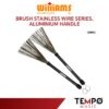 ไม้แส้ Williams Aluminium Handle Wire Brushes รุ่น DS-WBR-DBR1