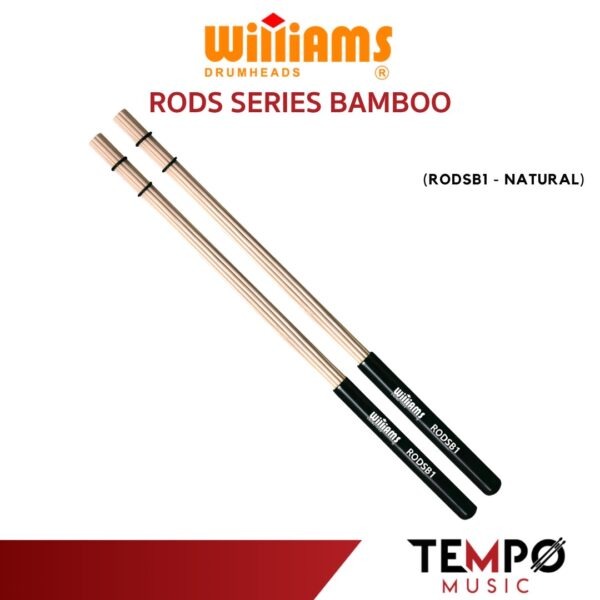 ไม้ธูป Williams Bamboo Drum Rods รุ่น DS-WRD-RODSB1