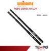 ไม้ธูป Williams Black Nylon Drum Rods รุ่น RODS1 สีดำ