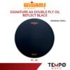 หนังกลองสแนร์ Williams Reflect Black Coated WCBAA2 Snare Drumhead สีดำ