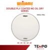 หนังกลองทอม Williams WCD2 Drumhead หนังสาก 2 ชั้น