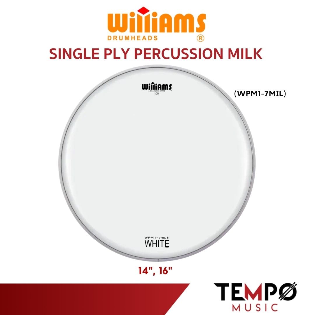 williams-wpm1-timbales-drumhead.webp หนังกลองทิมบาเลส Williams WPM1 Drumhead