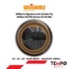 หนังกลองกระเดื่อง Williams Reflect WAA2ff Bass Drumhead แบบหนังน้ำมัน 2 ชั้น