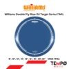 หนังกลองกระเดื่อง Williams Target Blue WU2 Bass Drumhead ใสสีน้ำเงิน 2 ชั้น
